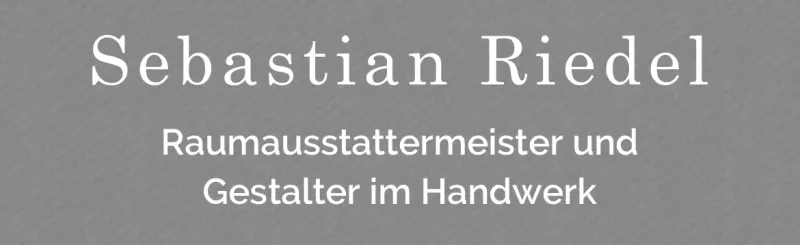 Meister im Raumausstatterhandwerk