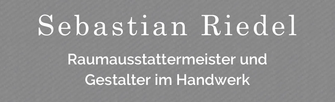 Meister im Raumausstatterhandwerk